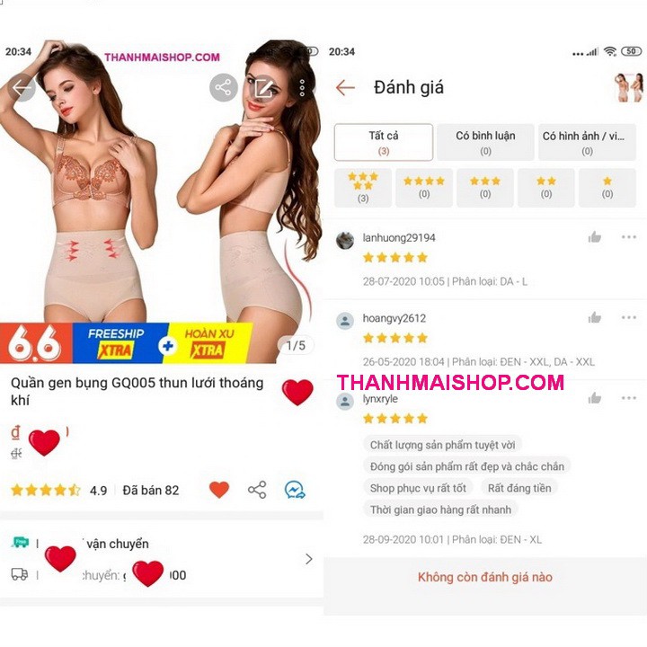 Quần gen bụng GQ005 thun lưới thoáng khí | BigBuy360 - bigbuy360.vn