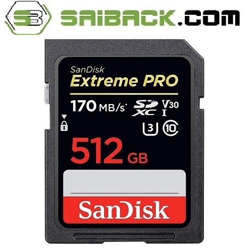 Thẻ nhớ SDXC Sandisk Extreme Pro U3 V30 Class10 (Đọc 170MB/s, Ghi 90MB/s) - 32GB/64GB/128GB/256GB/512GB - BH 60 tháng