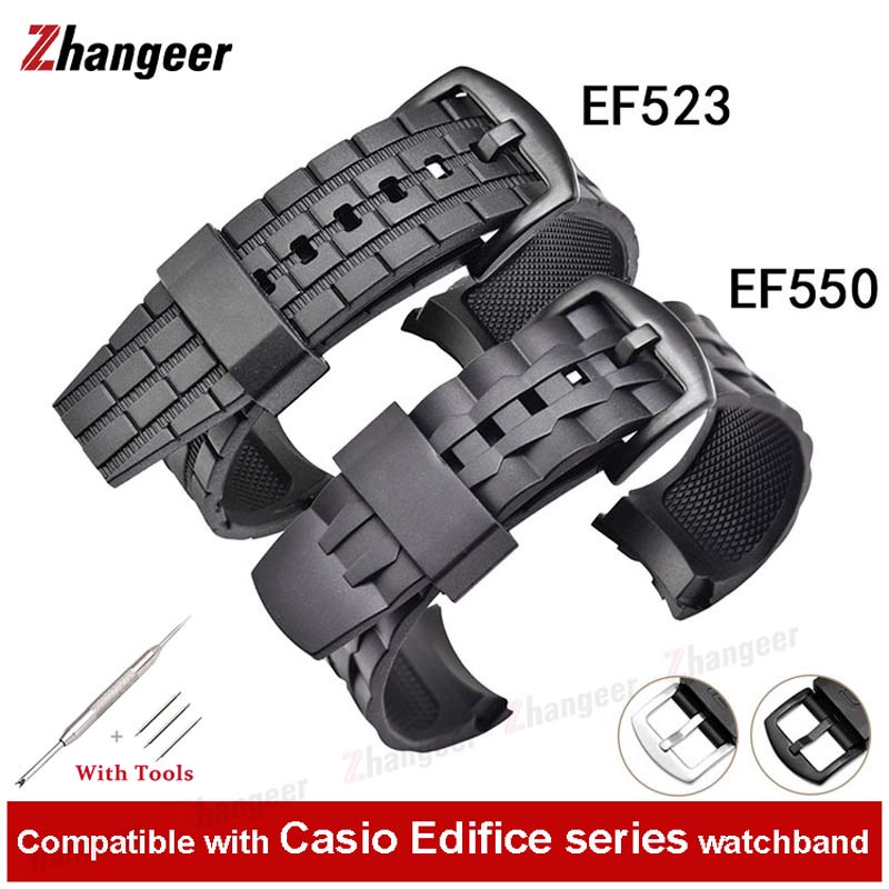 Dây Đeo 22mm Thay Thế Thời Trang Cho Đồng Hồ Casio Edifice Ef-550 / Ef523