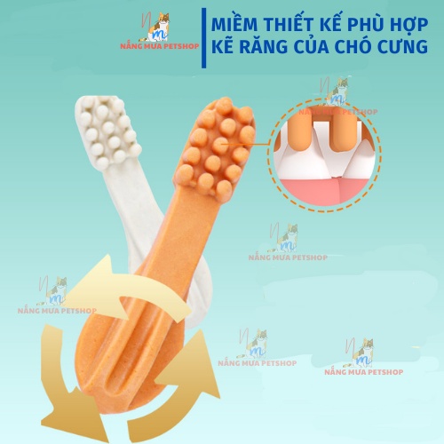 Xương gặm Orgo sạch răng, thơm miệng, bổ sung canxi cho chó