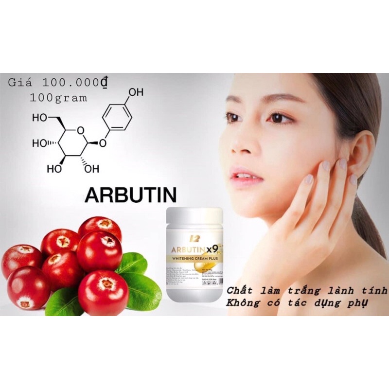 KÍCH TRẮNG ARBUTIN X9