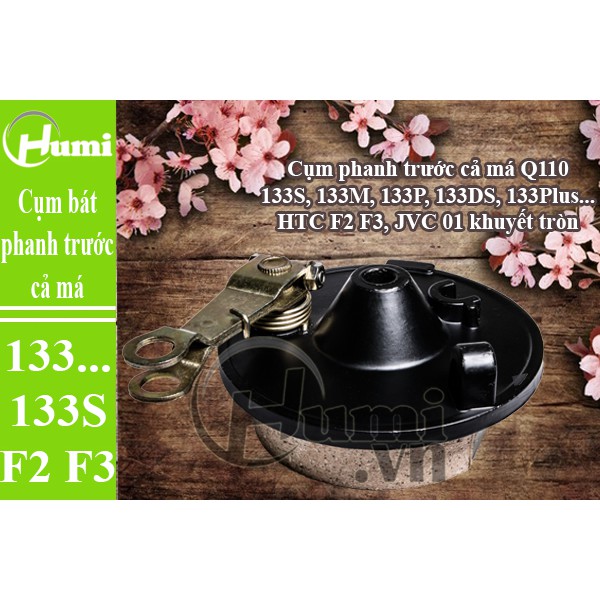 Cụm Phanh Trước Xe Điện 133M 133S  Xmen NO.1 CAO CẤP [ RẺ VÔ ĐỊCH] | BigBuy360 - bigbuy360.vn