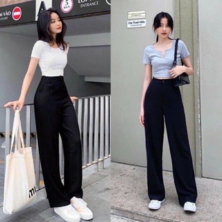 quần tây ống rộng (kèm ảnh thật)