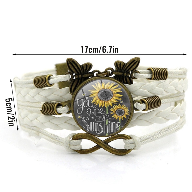 Vòng Tay Da Nhiều Sợi Cho Nữ