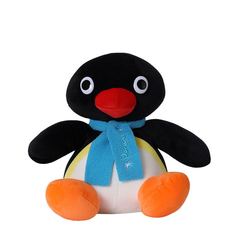 Movie Pingu Brother And Sister Plush Toy Soft Stuffed Animal Doll Bag Plush Pendant Best Gift