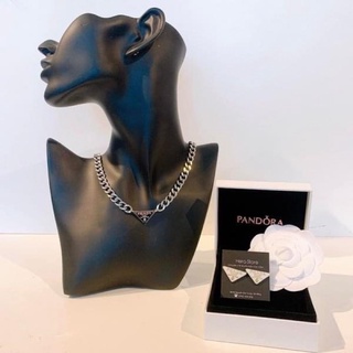 Vòng cổ prada dây xích