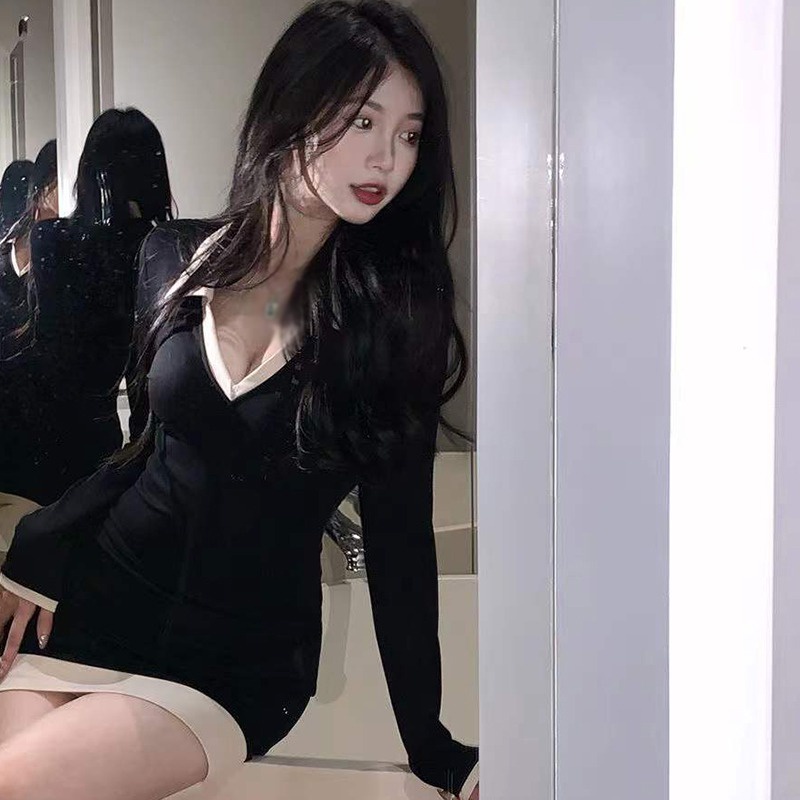 Đầm Body Tay Dài Thiết Kế Ôm Sát Tôn Dáng