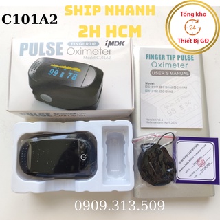 Máy đo spo2, máy đo nồng độ oxy trong máu và đo nhịp tim cầm tay c101 a2 đức chính hãng.