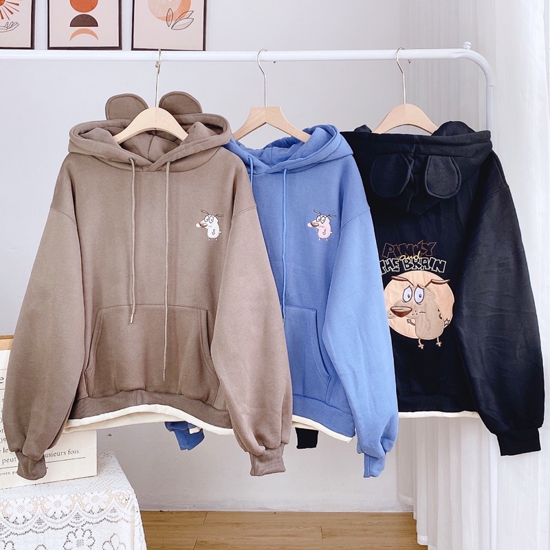 hoodie thêu hình con vật | BigBuy360 - bigbuy360.vn