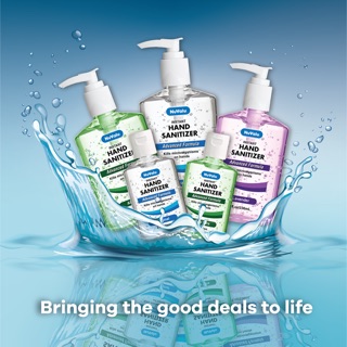 Gel Rửa Tay Diệt Khuẩn Nuvalu Advanced Hand Sanitizer
