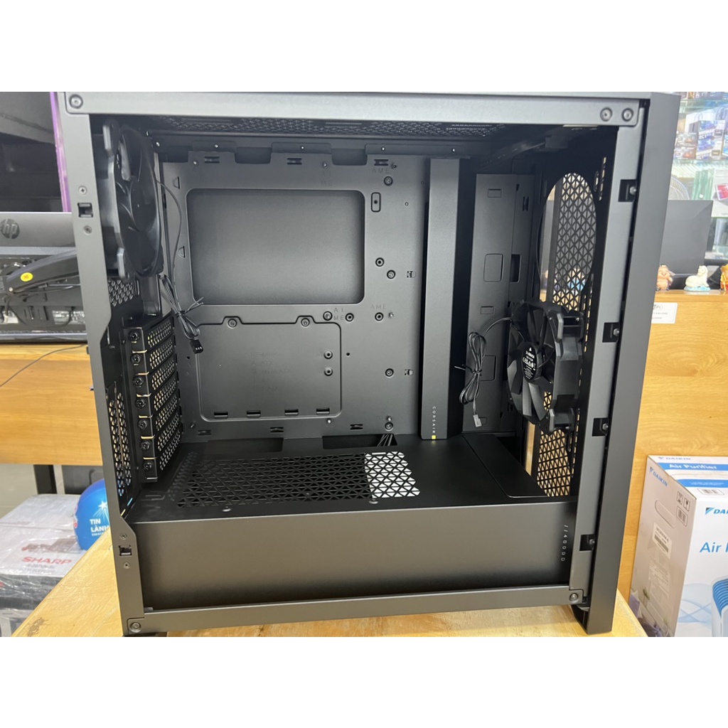 Vỏ case Corsair 4000D Airflow TG Tempered Glass Mid-Tower ATX Case - Bảo hành chính hãng