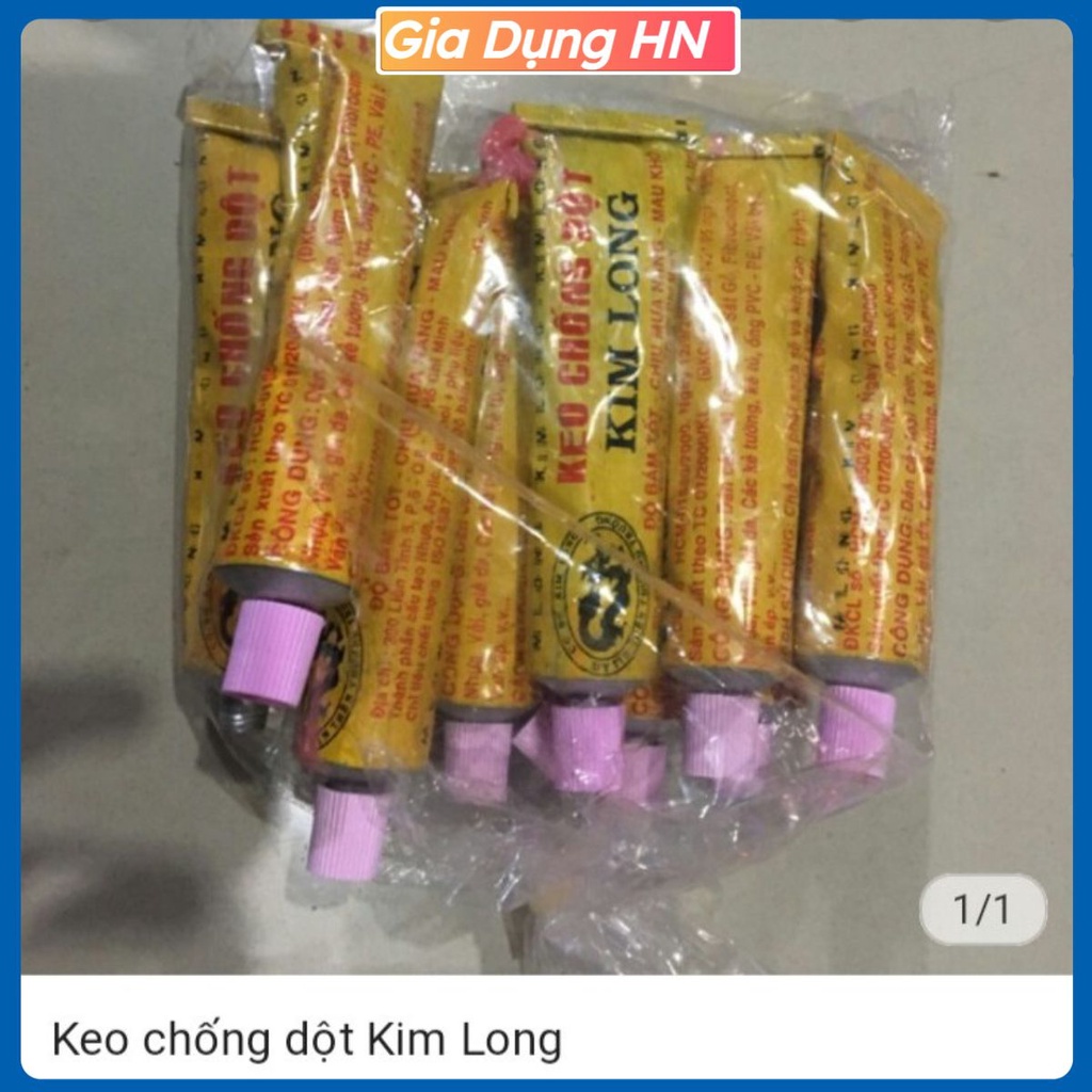 Keo chống dột KIM LONG.TẶNG 1 TÍP