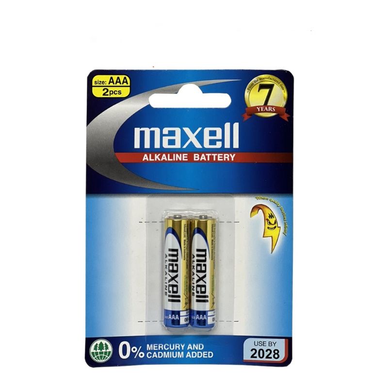 Pin AA/ pin AAA Maxell alkaline vỉ 2 viên