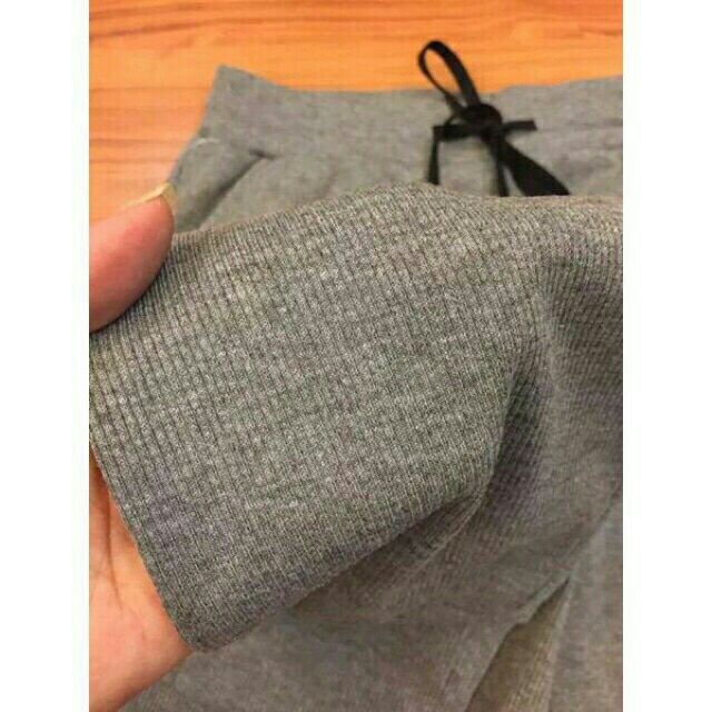 Quần jogger nỉ nữ
