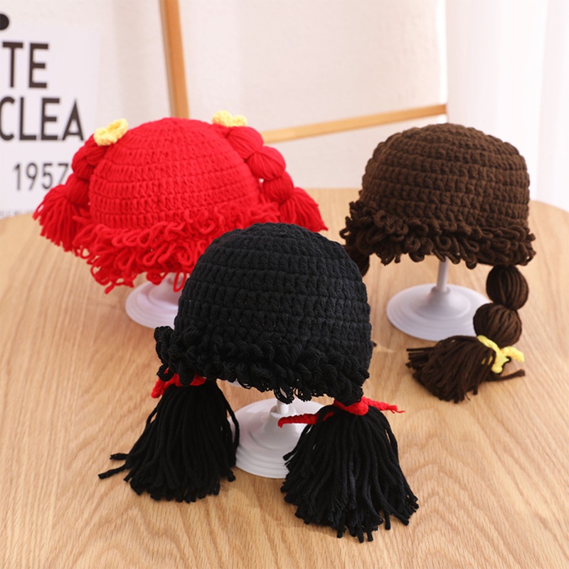 Mũ beanie Thủ Công Thiết Kế Xinh Xắn Cho Bé