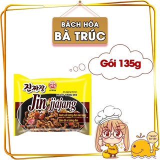Mì Jin tương đen vị bò Ottogi 135gr 1 Gói