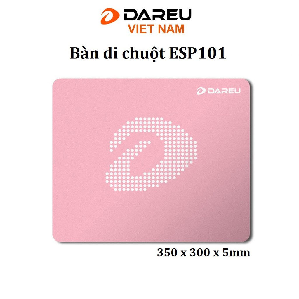 Bàn di chuột Dareu ESP101 Pink (350x300x5mm) chính hãng