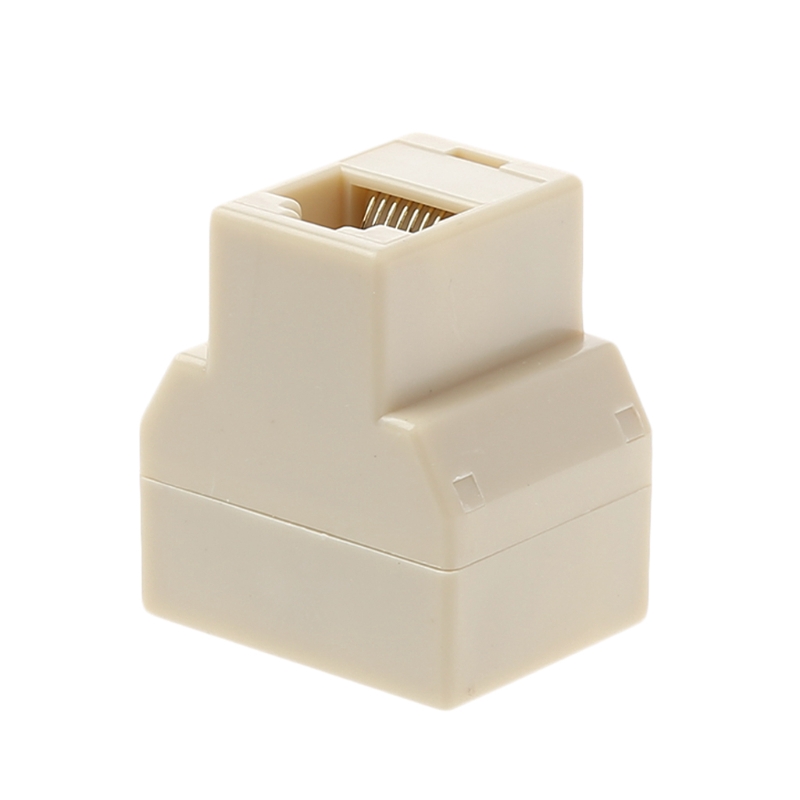 Bộ 3 đầu nối dây mạng LAN Ethernet RJ45 từ 1 đầu sang 2 cổng cắm