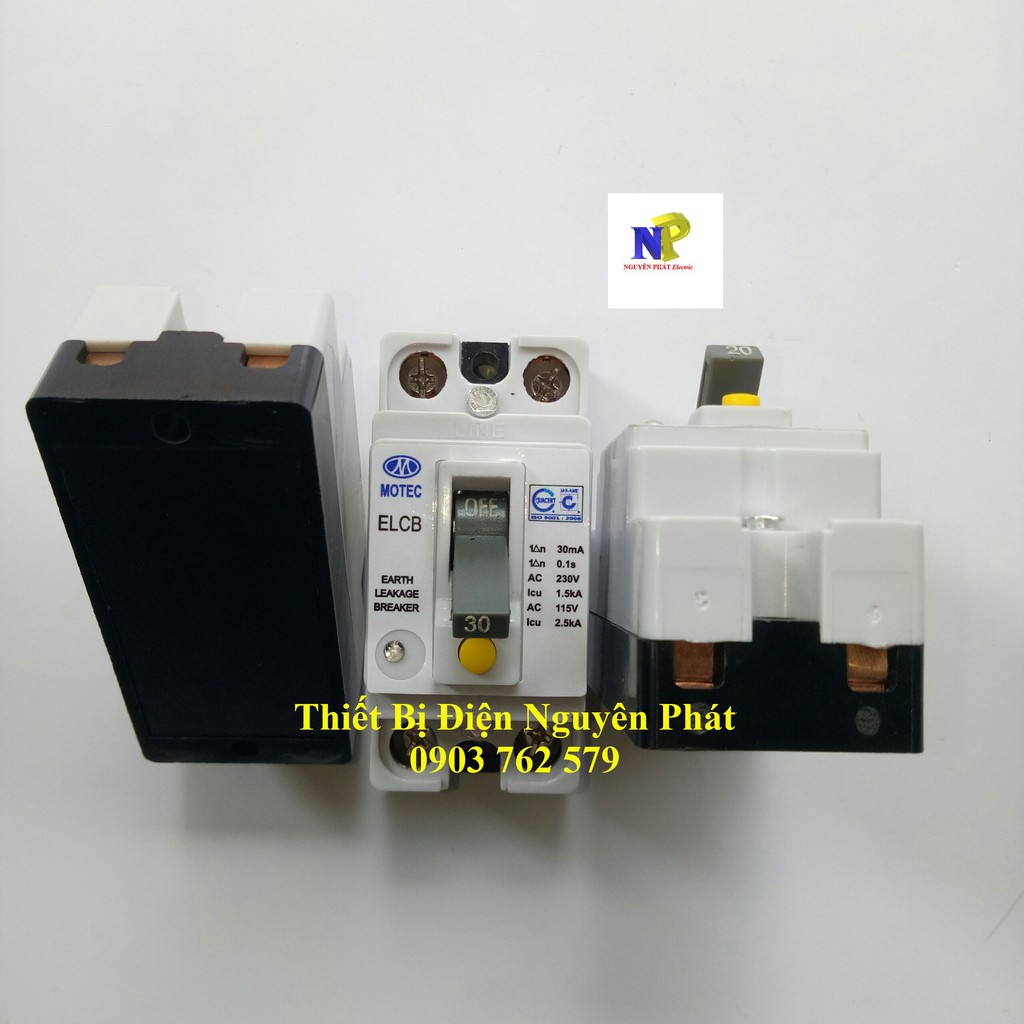 Aptomat chống giật cóc 30A dòng rò 30mA