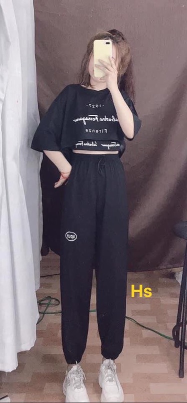 Quần Spun chun gấu HSN976