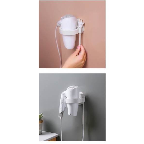 ̣̣̣Giá treo máy sấy tóc treo nhà tắm dán tường Siêu DÍnh Giá Sỉ GT500
