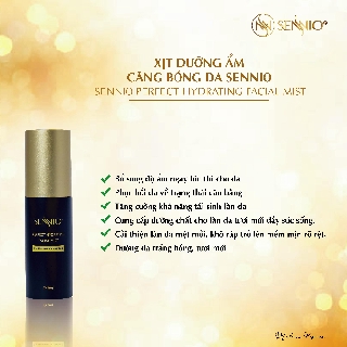 XỊT DƯỠNG ẨM CĂNG BÓNG DA SENNIO