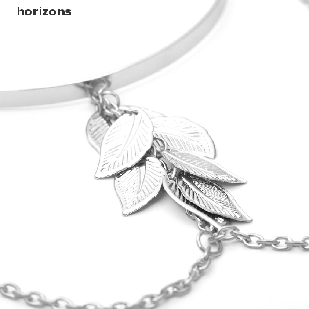 Vòng Đeo Bắp Tay Họa Tiết Lá Cây Phong Cách Boho Cổ Điển Dành Cho Nữ