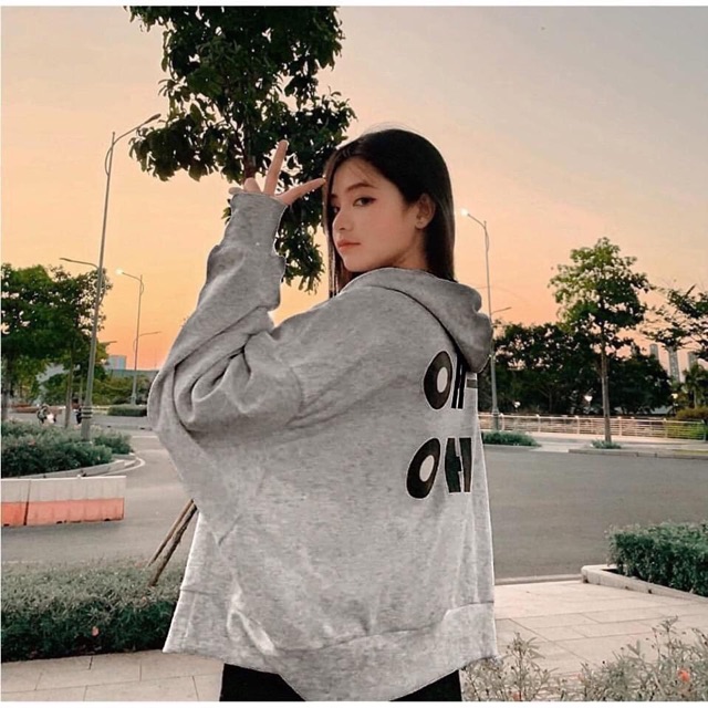 FREESHIP 50K - Áo Khoác OHOH Lửng Hoodie Nam Nữ Unisex | BigBuy360 - bigbuy360.vn