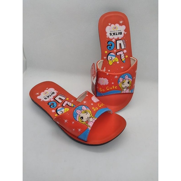 Dép bitas bé gái