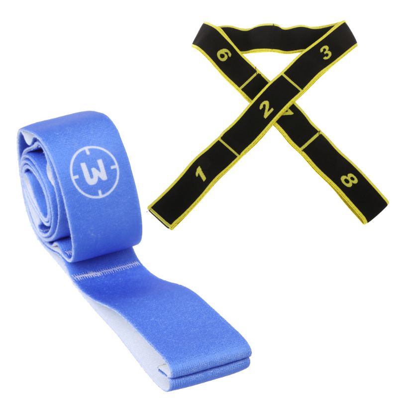 Dây Đai Kháng Lực Bản Rộng Bằng Nylon Co Giãn Hỗ Trợ Luyện Tập Yoga / Thể Hình