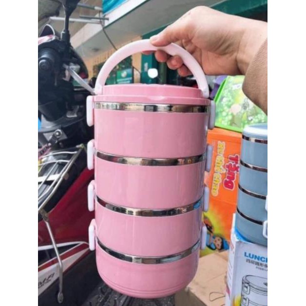 Camen Cặp lồng giữ nhiệt 4 tầng