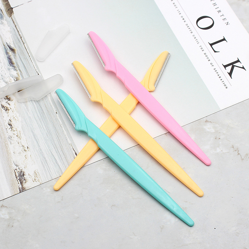 [Hàng mới về] Set 6 dao cạo tạo hình/ cắt tỉa cho chân mày