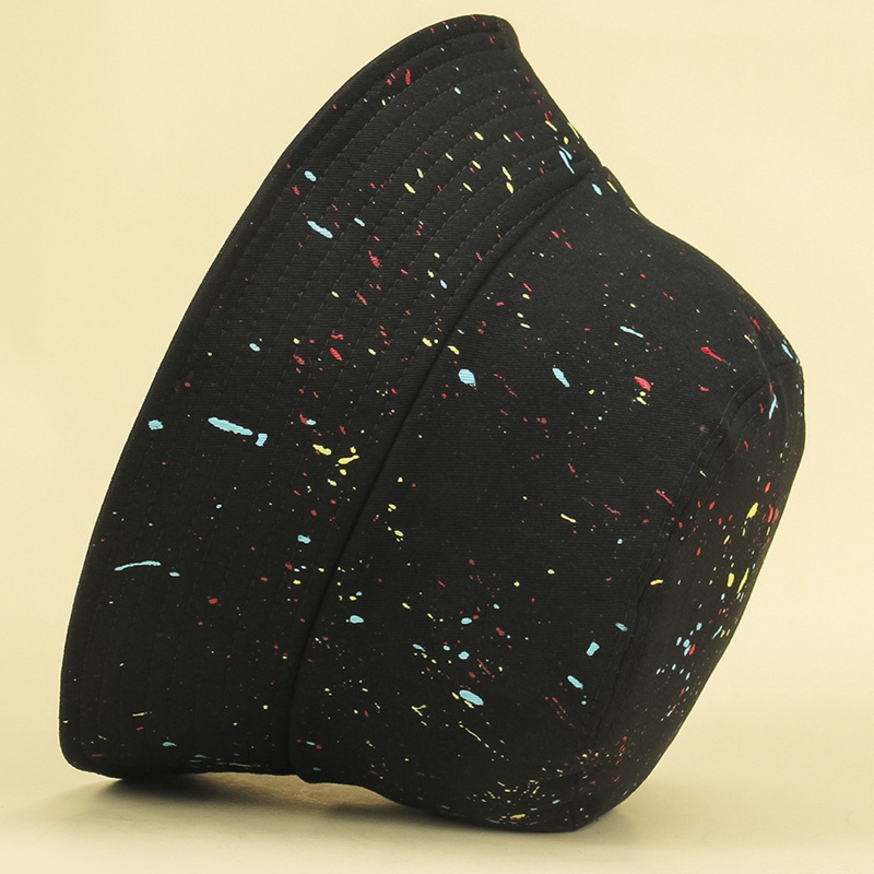 Nón Bucket Chống Nắng In Họa Tiết Hoạt Hình Graffiti Dùng Khi Đi Cắm Trại / Leo Nú