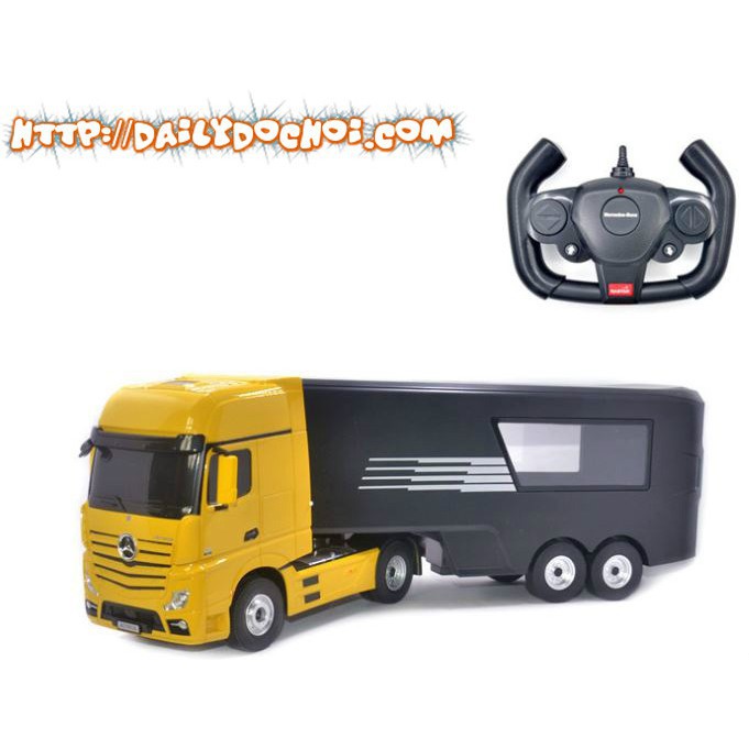 [RUBYRC] Ô tô mercedes container truck điều khiển từ xa cực đẹp tại RUBYRC