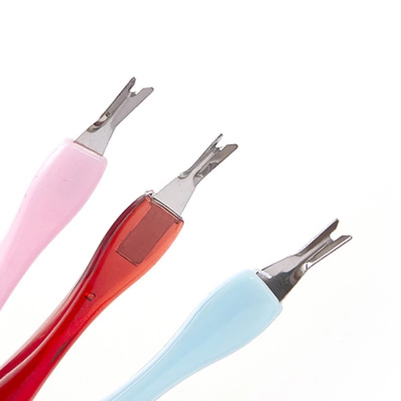 1 Nĩa Chữ U Tẩy Da Chết Móng Tay Bằng Thép Không Gỉ