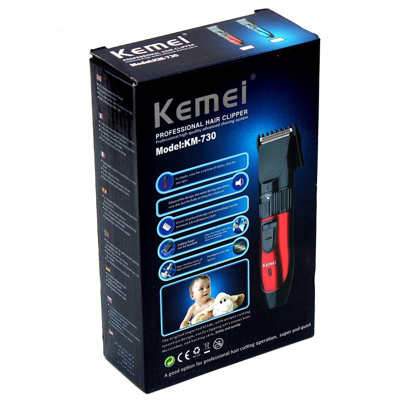 Tông đơ cắt tóc sạc điện KEMEI 730 giá tốt nhất