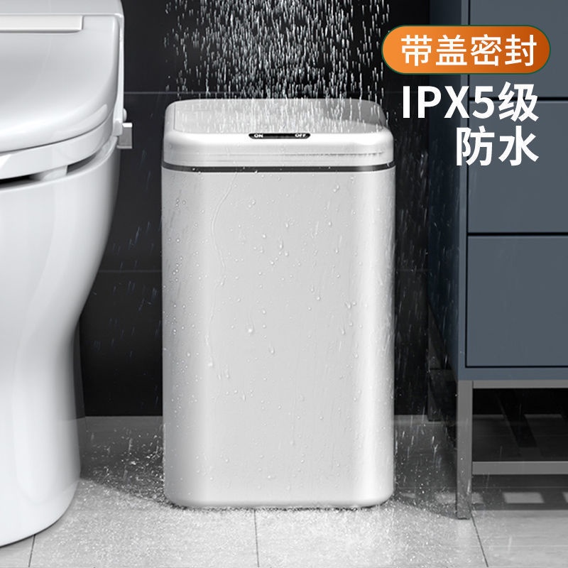 Thùng Rác Thông Minh Có Nắp Đậy Khử Mùi Tự Động Cho Nhà Bếp/Phòng Khách/Phòng Ngủ