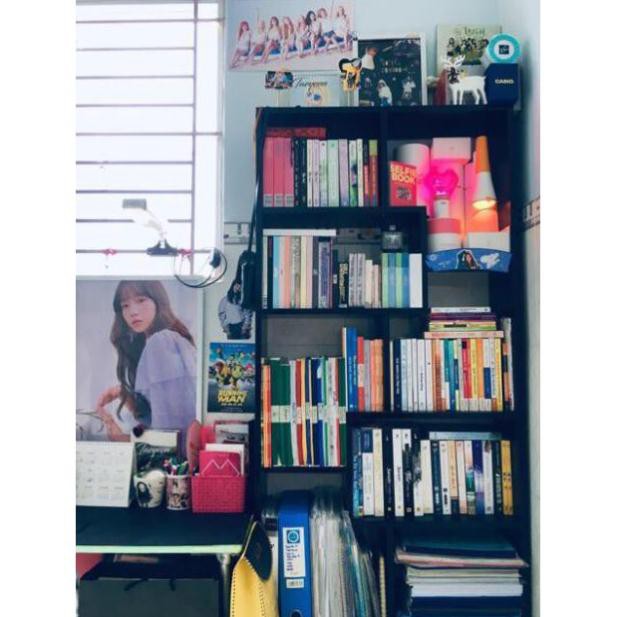 Kệ Sách Gỗ , kệ sách đứng , có 3 màu lựa chọn trắng -đen- vân gỗ KS04 | BigBuy360 - bigbuy360.vn