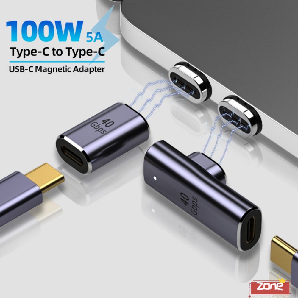 | ĐÃ SẴN SÀNG | New USB Adapter Sạc 40Gbps PD 100W Nhanh Phí Nam Châm USB C để Loại C chuyển đổi 24-Pin 8K @ 60Hz USB-C Cáp _ Zone0