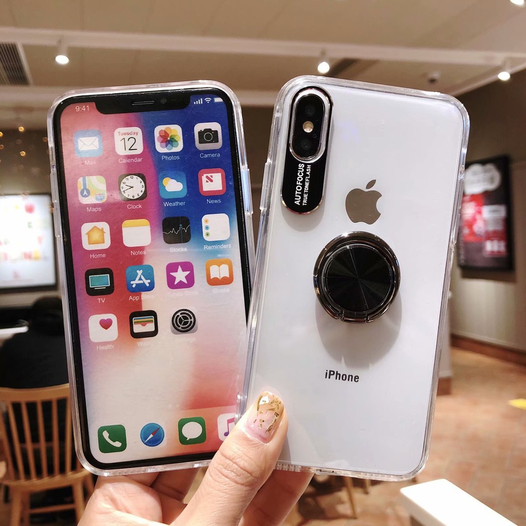Ốp Lưng IPHONE AUTO FOCUS💖FREE SHIP💖Ốp Không Ố  Màu Tặng Kèm Iring  - Ốp Lưng IPHONE Bảo Vệ Cam | BigBuy360 - bigbuy360.vn