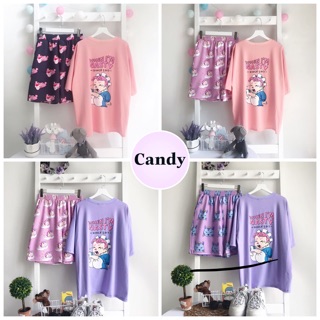 [ COMBO TIẾT KIỆM ] Set áo thun When I’m Nasty Since 2017 + quần short cartoon Báo Hồng Mèo Kì Lân unicorn unisex