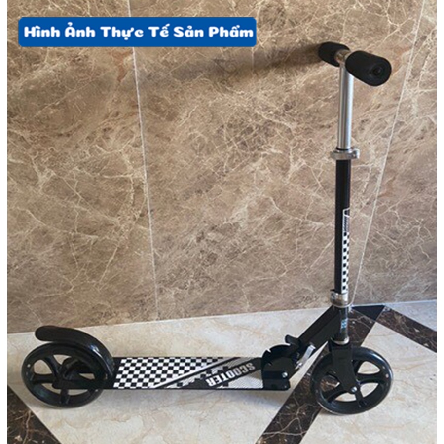 Xe trượt Scooter cỡ lớn, có phanh tay/ phanh chân , bảo hành 12 tháng, chính hãng BBT Global KM988