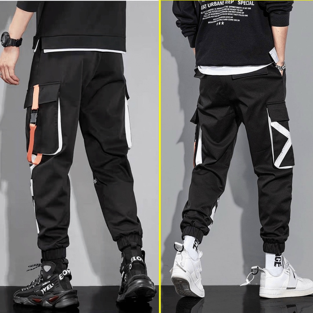 Quần Túi Hộp Nam Dây Cam Leec Bo Gấu Chất Liệu Kaki Dày Co Giãn Tốt Form Đẹp Mặc Chuẩn Dáng [NEW UNISEX]