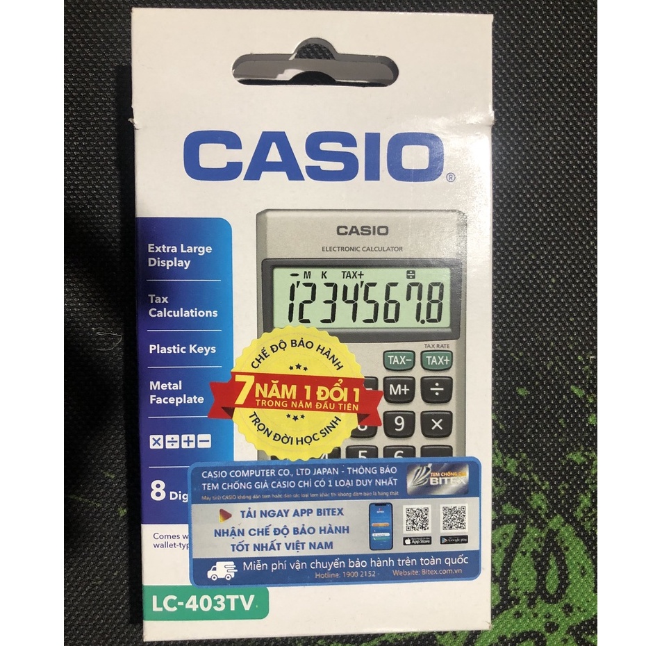 Máy tính CASIO LC-403TV Cao Cấp