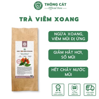 Trà túi lọc viên xông xoang tán hỗ trợ triệu chứng viêm xoang, viêm mũi dị ứng, nghẹt mũi - Trà thảo mộc Thông Cát