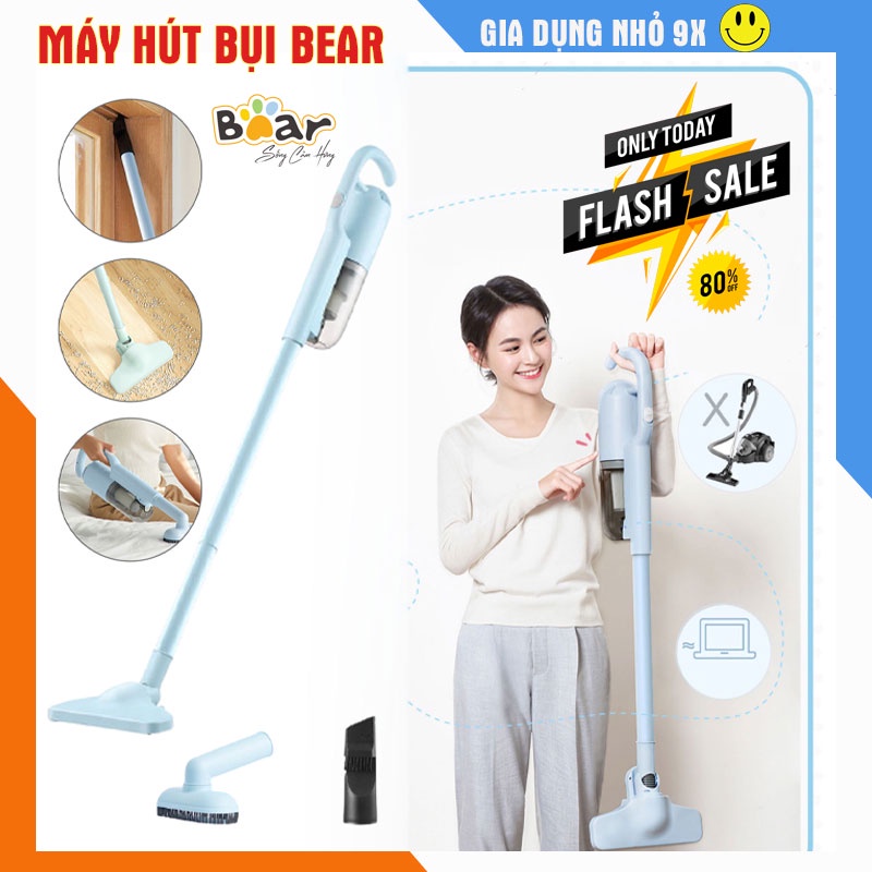 [Mã 154ELSALE2 giảm 7% đơn 300K] Máy hút bụi cầm tay không dây SHEN HUA, công suất 200W, lực hút mạnh mẽ - BH 12 tháng