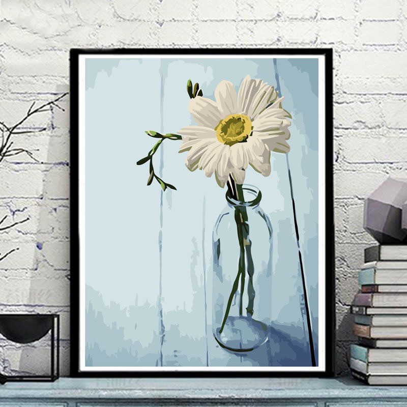 Tranh sơn dầu số hoá Hoa cỏ - Hàng order | BigBuy360 - bigbuy360.vn