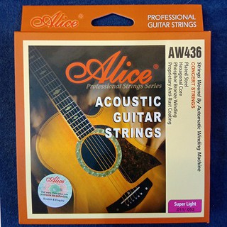 Dây Đàn Guitar - Acoustic Alice AW436 | COD Toàn Quốc | Phụ Kiện Đàn Guitar