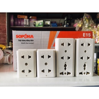 Ổ cắm sopoka chịu nhiệt e12,e15
