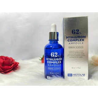 Hyaluron complex ampoule 62% - tinh chất cấp ẩm thiết yếu cho da 50ml